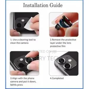Samsung Galaxy A14 / A24 / A34 3-Piece Gold Diamond Metal Ring Camera