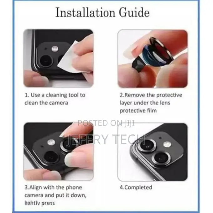 Samsung Galaxy A14 / A24 / A34 3-Piece Gold Diamond Metal Ring Camera