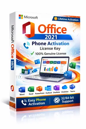 Microsoft Office 2021 Phone Activation License Key