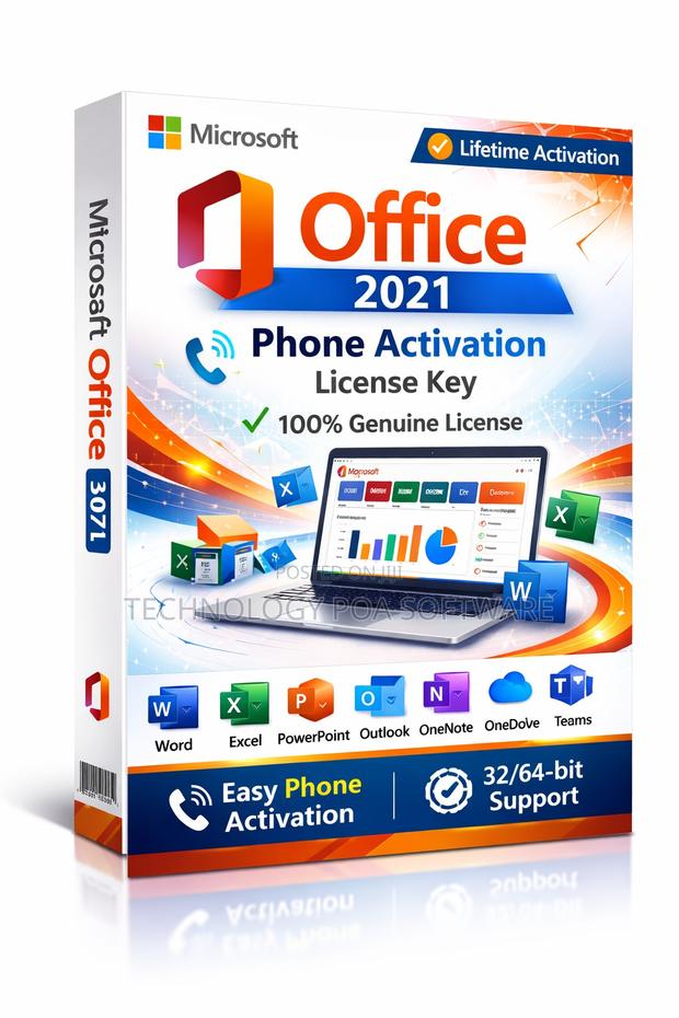 Microsoft Office 2021 Phone Activation License Key