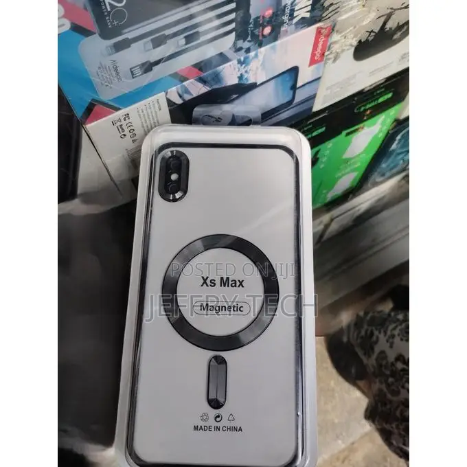 Apple iPhone Xs Max Case With Magsafe - Electroplated, Clear, Slim, Wi