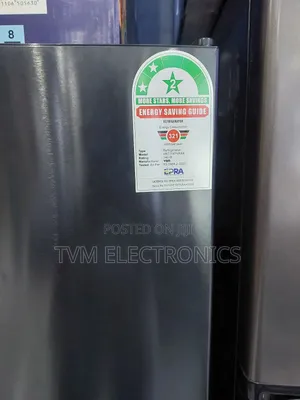 Von VRT-197nrak Double Door Fridge, Top Mount Freezer No Frost- 197l