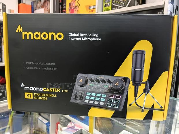 Maonocaster Lite Am200-S1 Mixer Microphone Earphone
