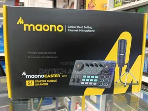 Maonocaster Lite Am200-S1 Mixer Microphone Earphone