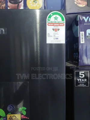 Von VRT-247nrak Double Door Fridge, Top Mount Freezer, No Frost 247l