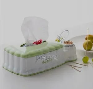 Serviette Holder With Toothpick Dispenser –Bz