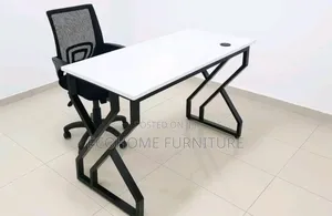 Studio Metallic Study Desk