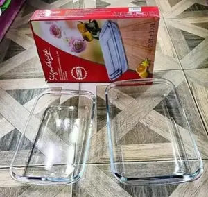 2 Pc Baking Tin Square 
Non Stick Metal