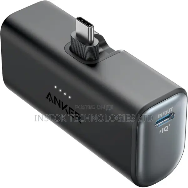 Anker Nano Power Bank 5,000mah With Usb-c Connector