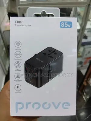 The Is a Proove Trip 85w Travel Adapter.