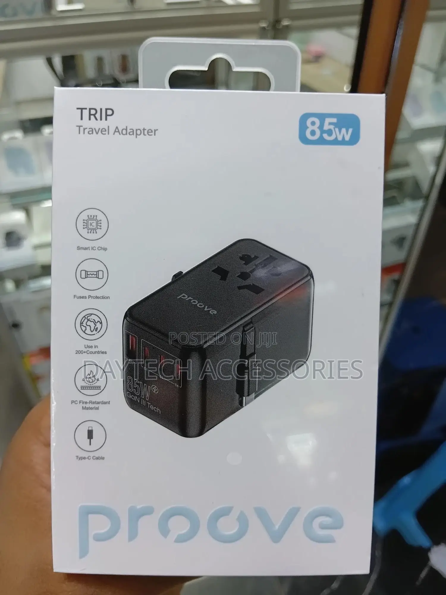 The Is a Proove Trip 85w Travel Adapter.