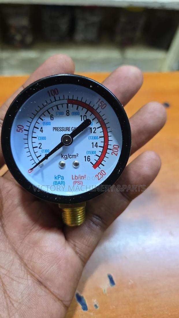 16 Bar Compressor Gauge - main view