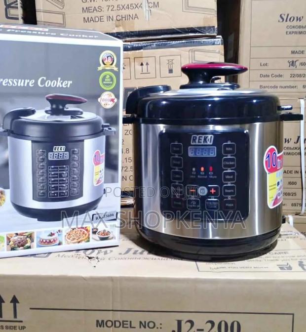 Reki 6l Electric Cooker – Safe, Fast Easy Cooking
