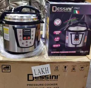 Dessini Pressure Cooker – Quick Cooking for Beans, Meat Rice