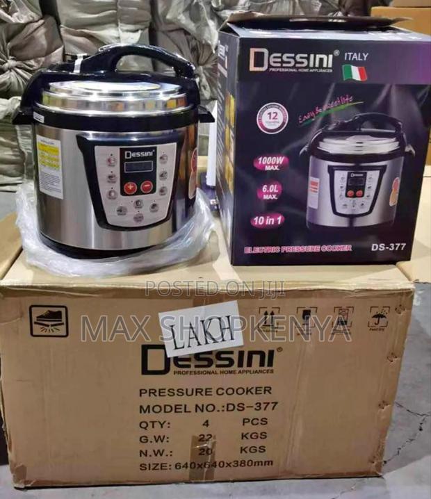 Dessini Pressure Cooker – Fast, Safe Energy Efficient Cooking