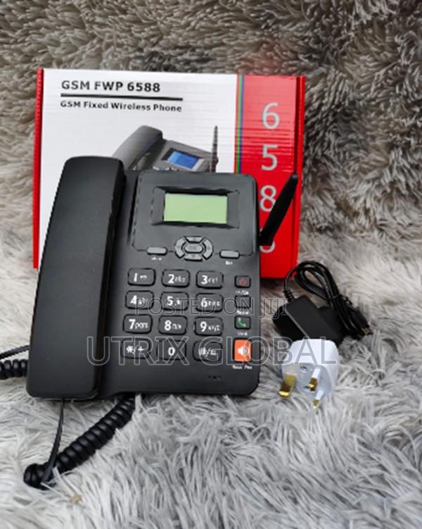 Dual Sim Gsm Desk Phone 6588 Reliable Communication