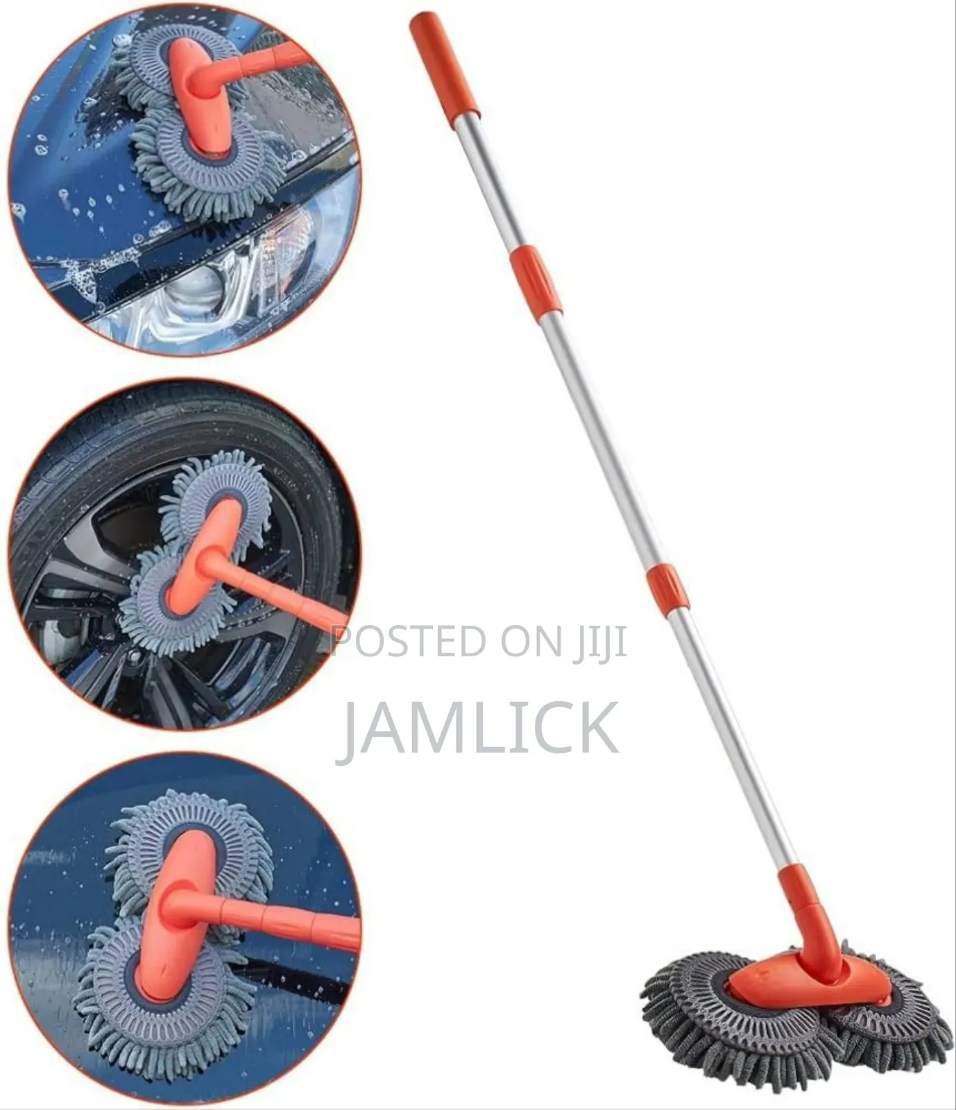 115cm Long Car Wash Twin Mop –Pm