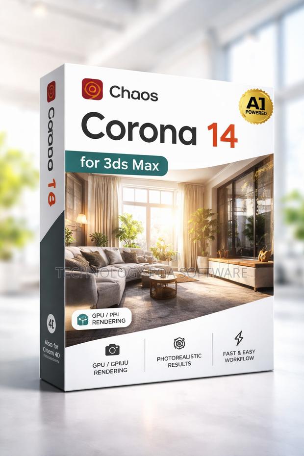 Chaos Corona 14 for 3ds Max - main view