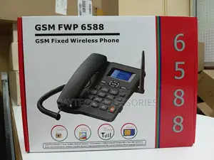 GSM Fixed Wireless Phone Ets-6588. Dual Line