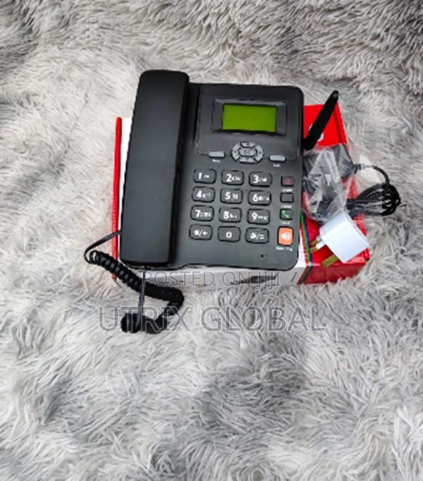 Wireless Gsm Desk Phone 6588 Dual Sim Home Office Use