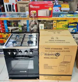 Volsmart 60*60 Full Gas Cooker – Perfect for Fast Safe Cooking
