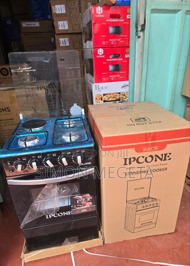 Ipcone 50×55 3+1 Standing Cooker – Comes With Electric Oven.