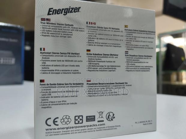 Energizer Max True Wireless Earbuds Ub2000 - thumbnail 2