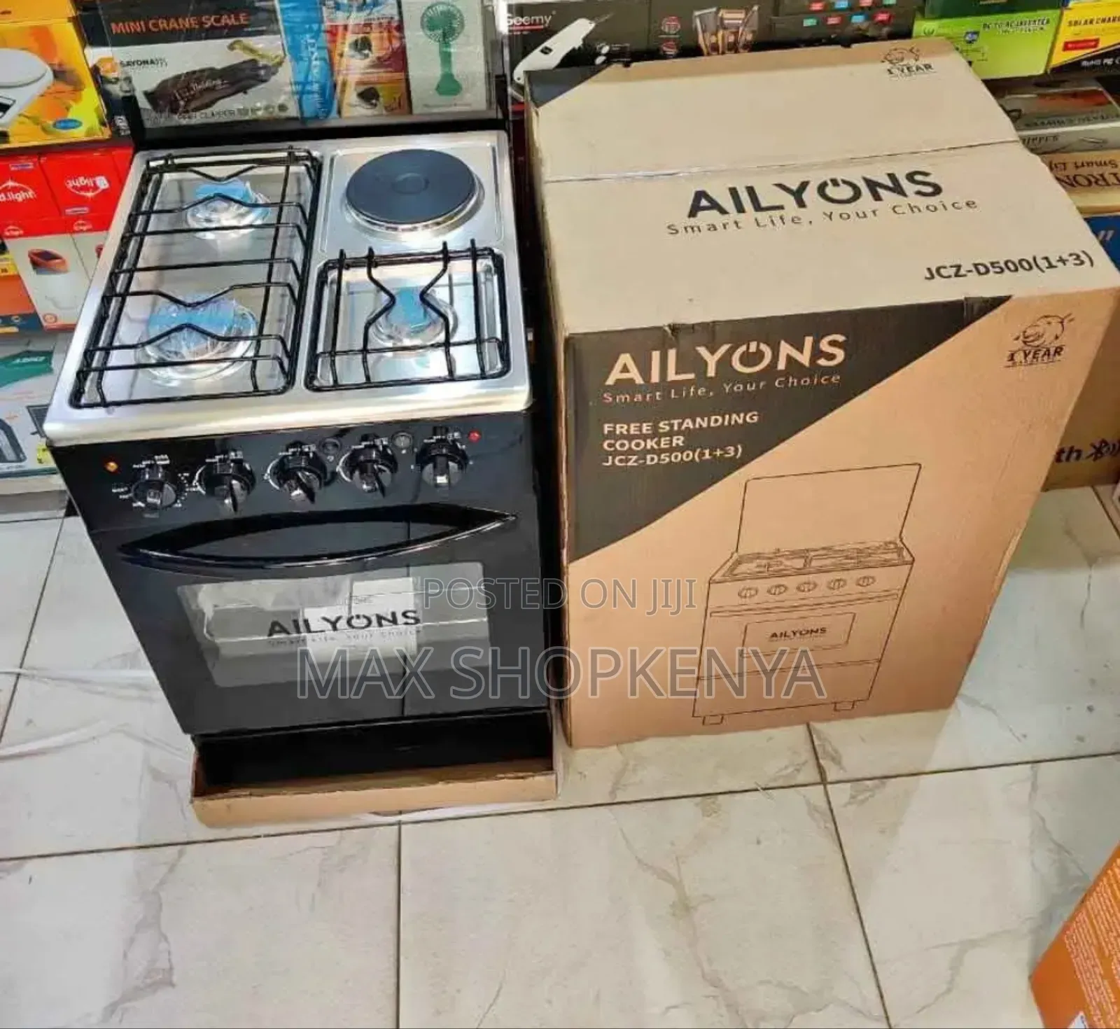 Ailyons 50x55 Cooker – Fast Cooking With Electric Oven