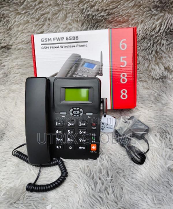 Gsm 6588 Dual Sim Table Phone For Office And Home Use