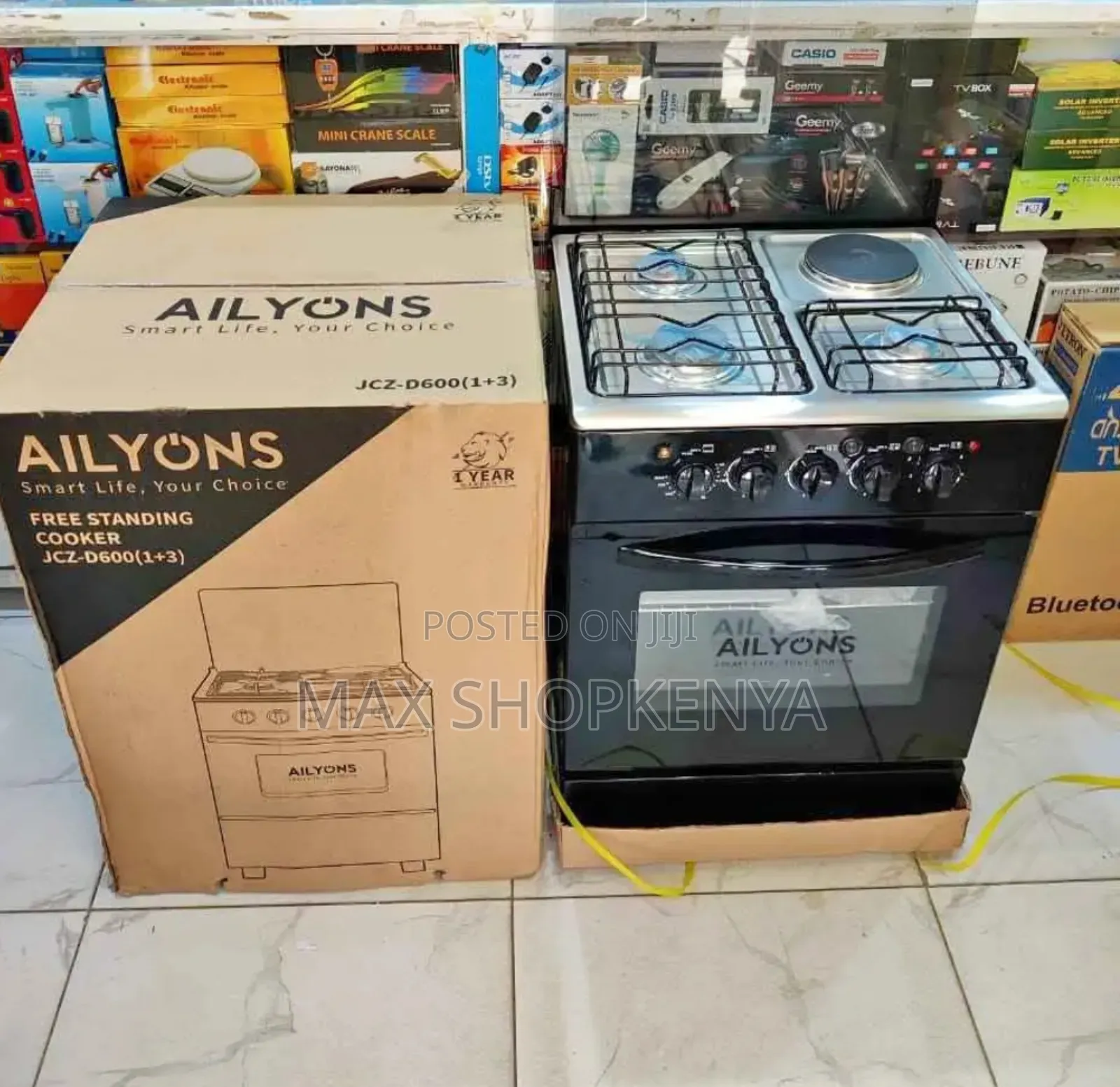 Affordable Ailyons 60x60 3+1 Standing Cooker – Limited Offer