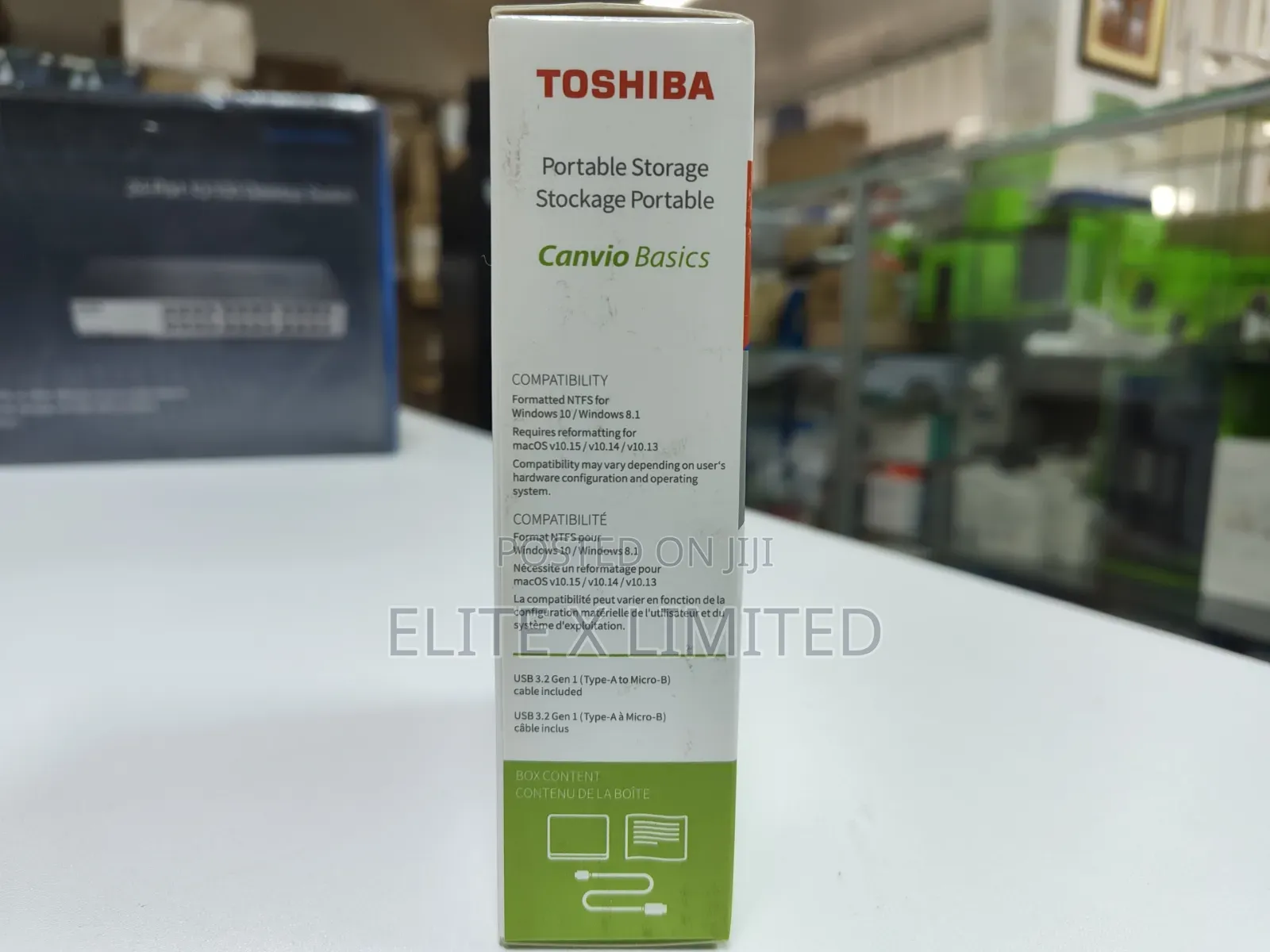 Toshiba Canvio Basics 1tb Portable Storage