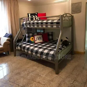 Lenox Bunk Bed in Grey or Black