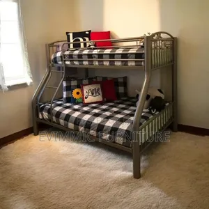 Lenox Bunk Bed in Grey or Black