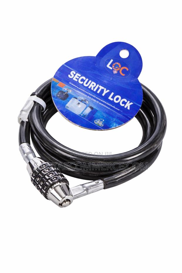 Coiled Cable Security Lock - main view