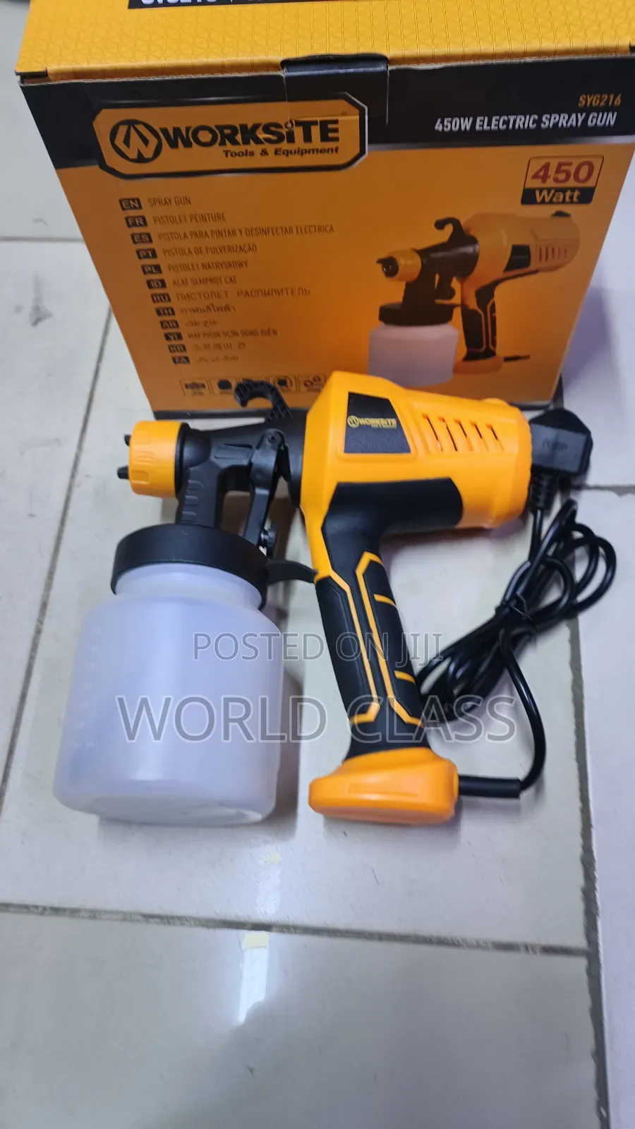 Worksite 450w Spray Gun