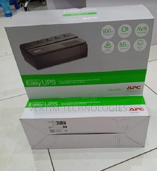 Advanced 650va Apc Ups 650va Avr 4 Ports Universal Outlet 230v