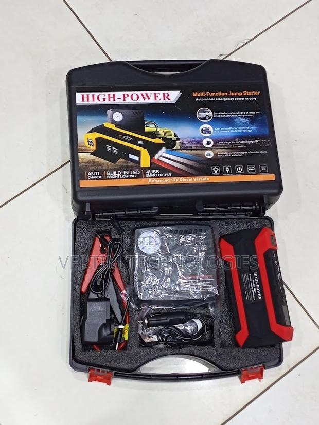Ultra High Quality 99800mah Jump Starter With Air Compressor Pump