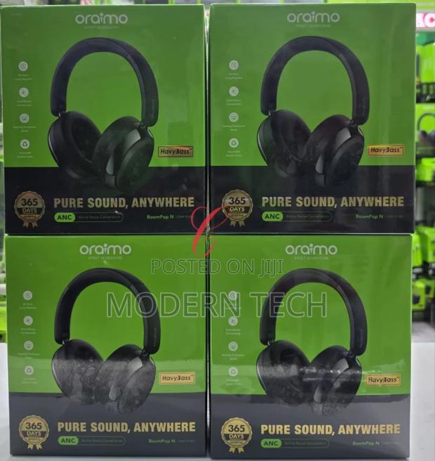 Oraimo Boompop N Wireless Hybrid Noise Cancelling Over-Ear Headphones