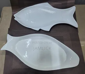 14-Inch Ceramic Fish Plate –Jm