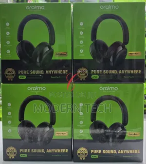 Oraimo Boompop N – Premium Anc Headphones With 65h Playtime