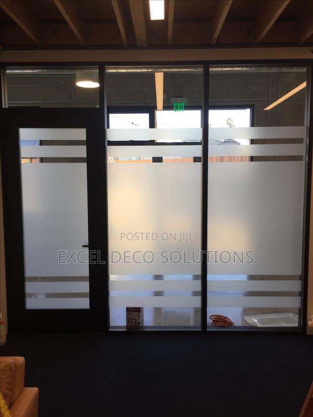 Privacy Frosted Film for Window Glass