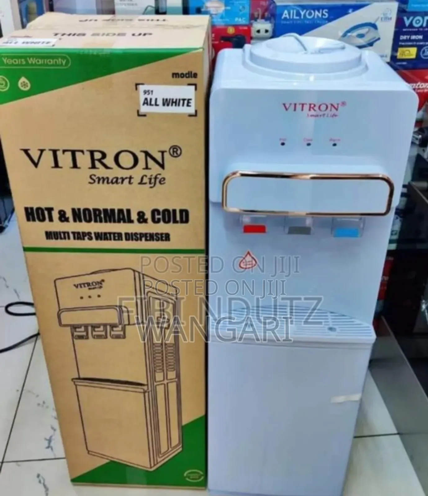 Vitron Hot, Cold and Normal Dispenser