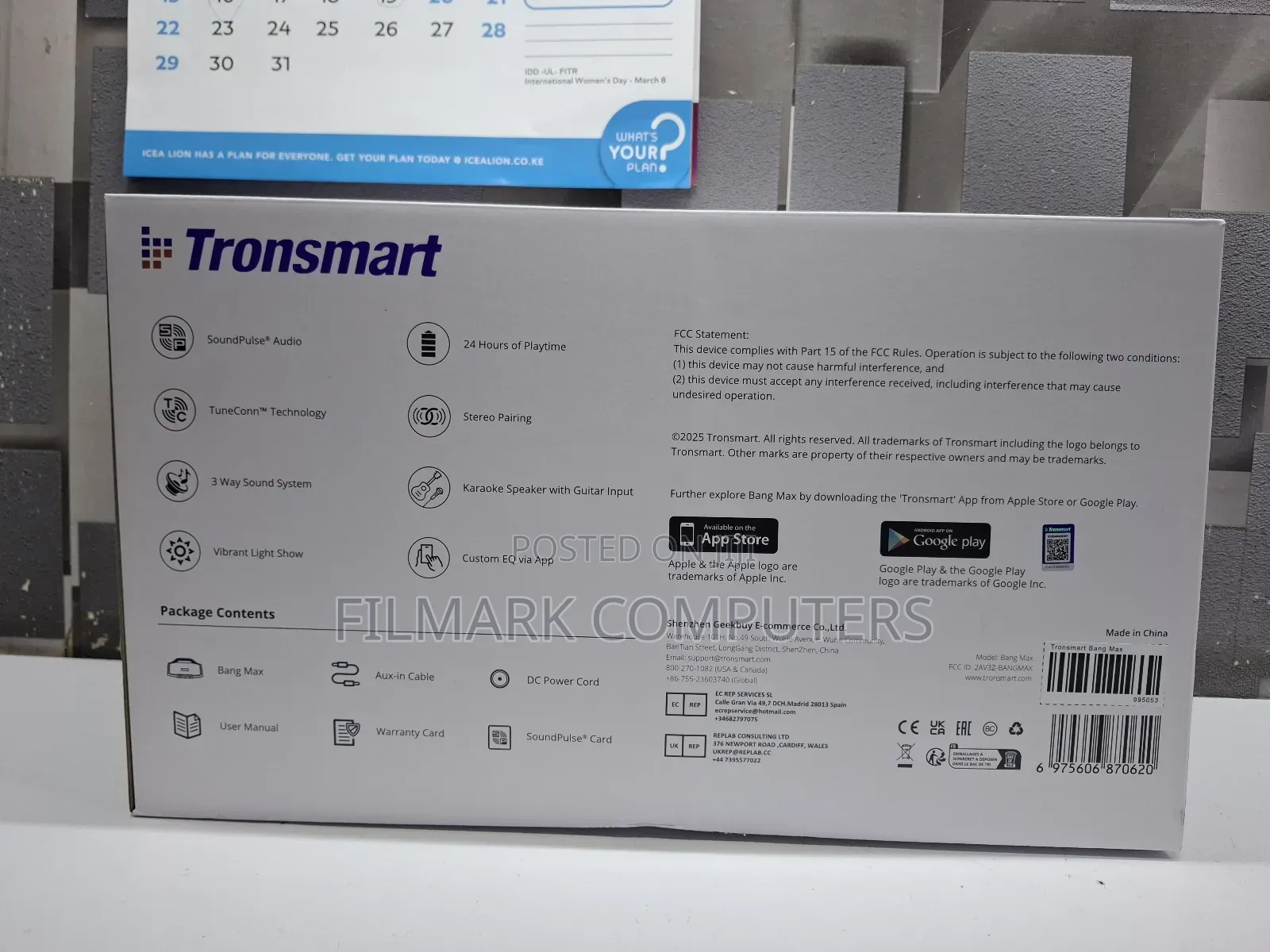 Tronsmart Bang Max Portable Bluetooth Speaker, 130w Powerful