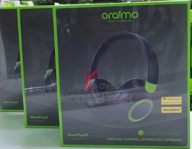 Oraimo Boompop 2s Ohp-610s Enc Over-Ear *Gesture Control Headphones - main view