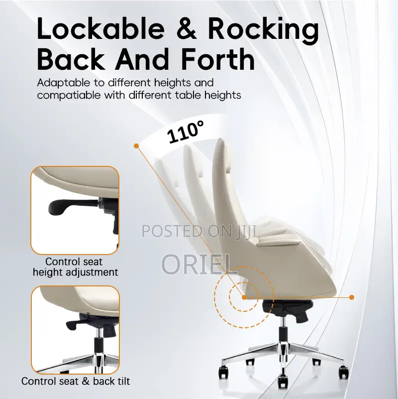 Office Chair : Executive Luxury Design Office Ergonomic Chair