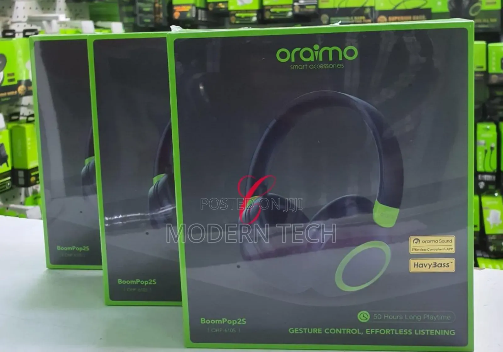 Oraimo Boompop 2s Ohp-610s Enc Over-Ear * Wireless Headphones