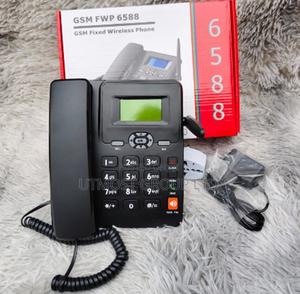 GSM Desk Phone 6588 Dual Sim Ideal for Business Office