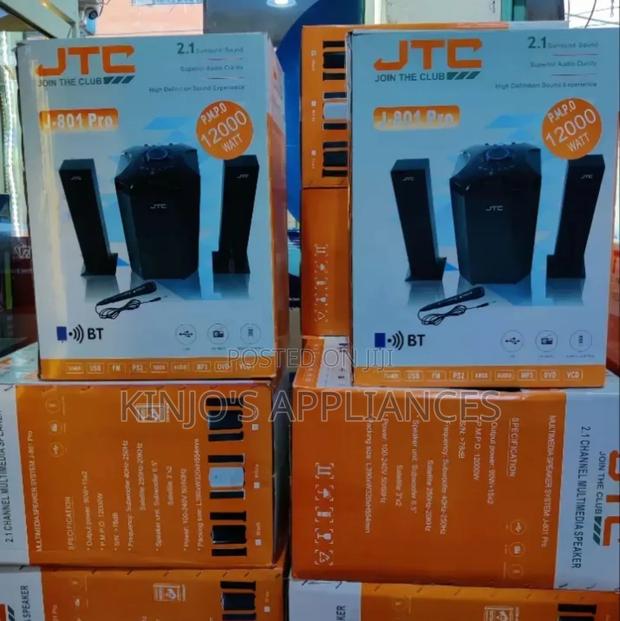 JTC 801 Mtungi Comes With 1 Microphone Woofer