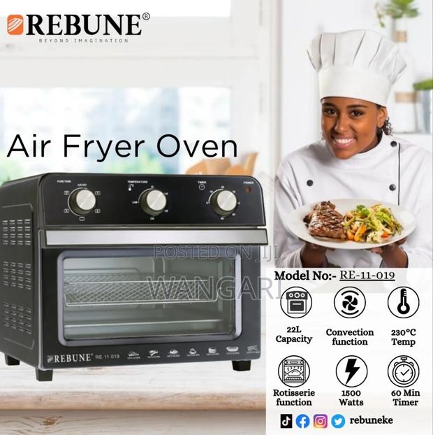1500watts Rebune Air Fryer Oven - main view