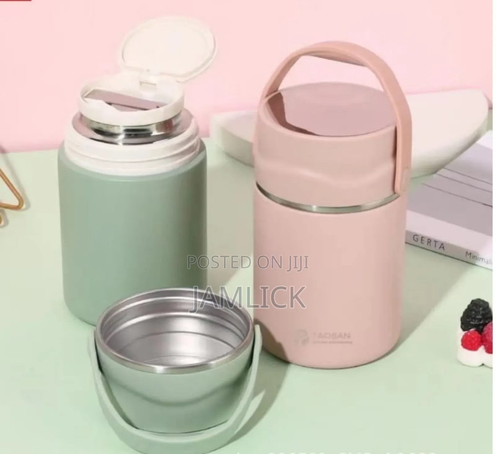 1000ml Food Flask With Spoon –Jf